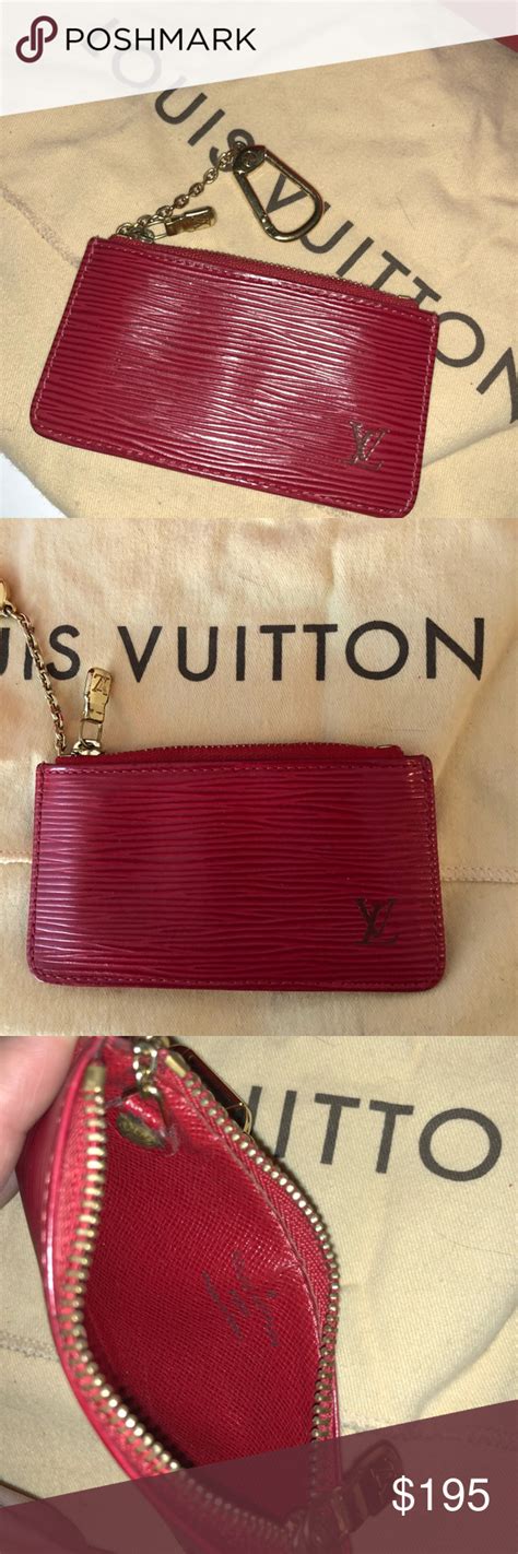 louis vuitton crossbody gold chain red|louis vuitton key chain wallet.